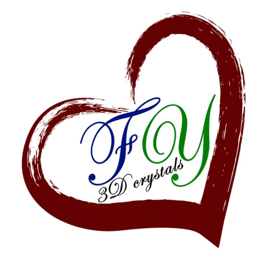 Forever Yours Engraving and Design — FY 3D Crystals logo